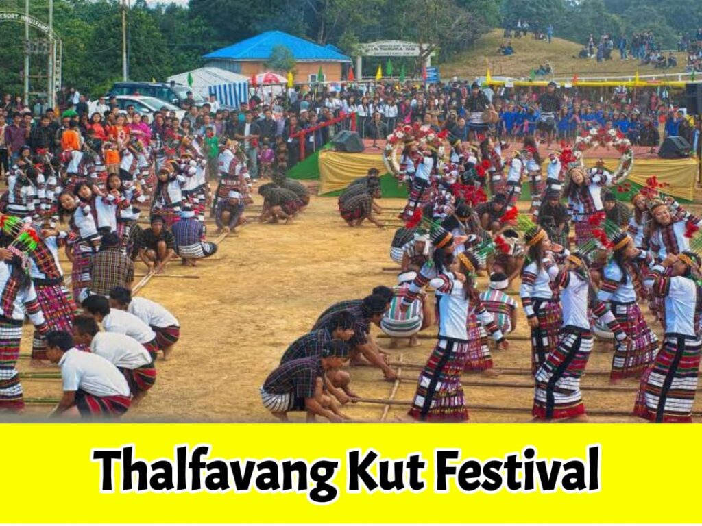 Thalfavang kut festival in hindi. Festivals of Mizoram in hindi. 