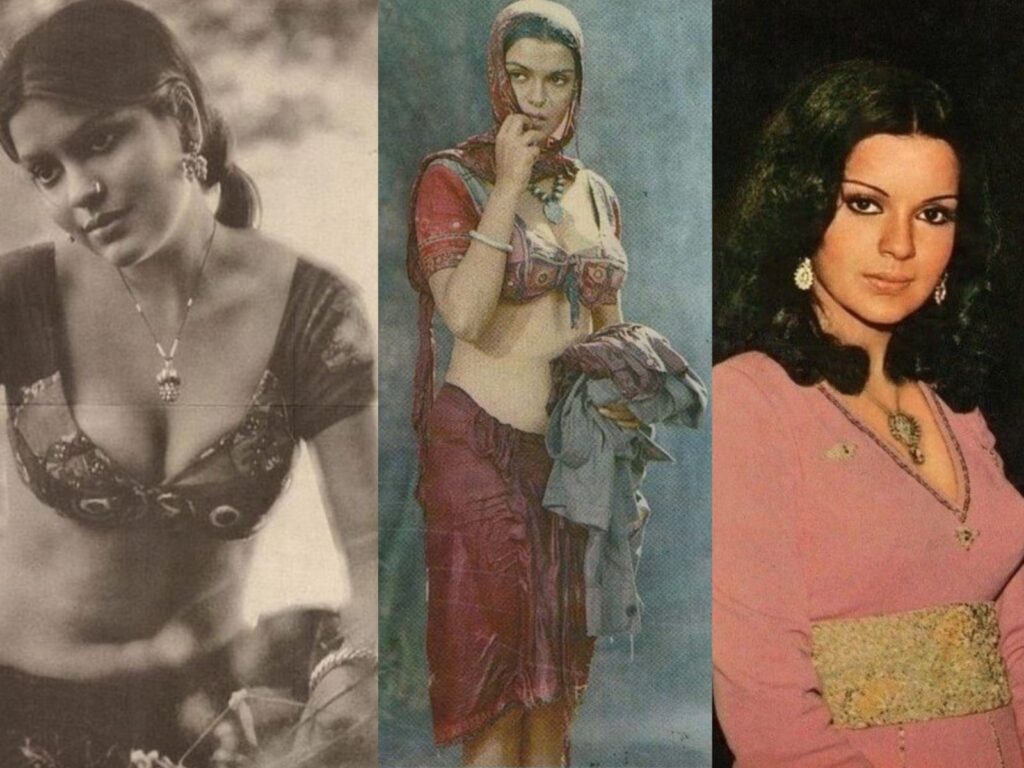 bollywood actress Zeenat aman photos and videos 